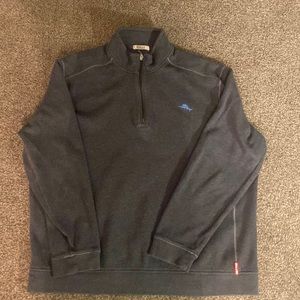 Men’s grey quarter zip